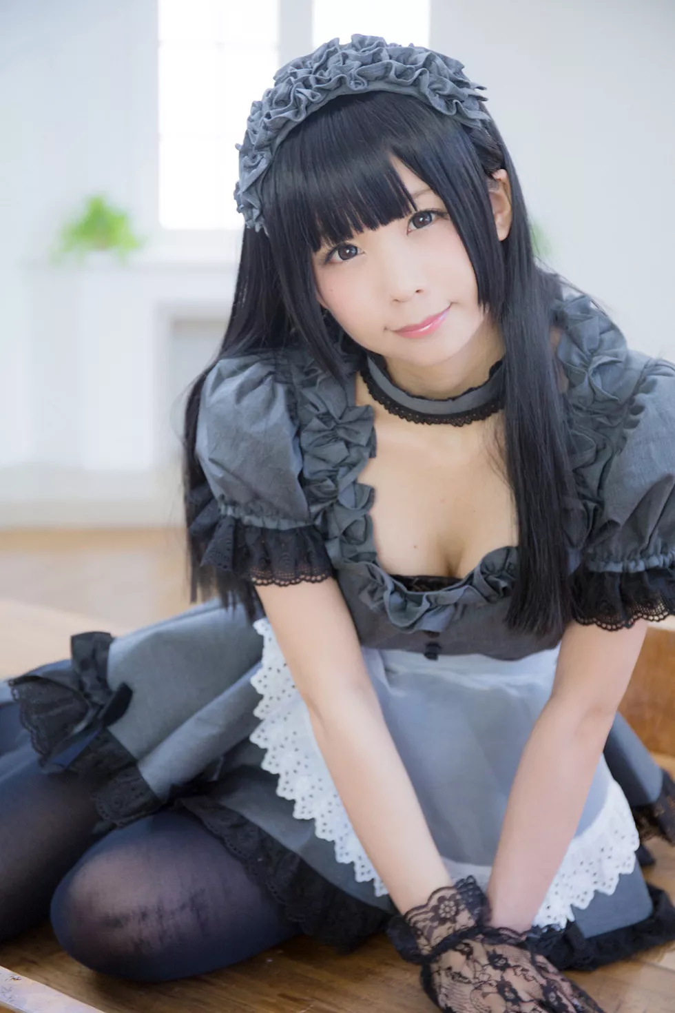 Xgyw.Org_[Cosplay精选]Akira Maid Doll精品唯美Brack＆Gray＆Navy系列写真233P