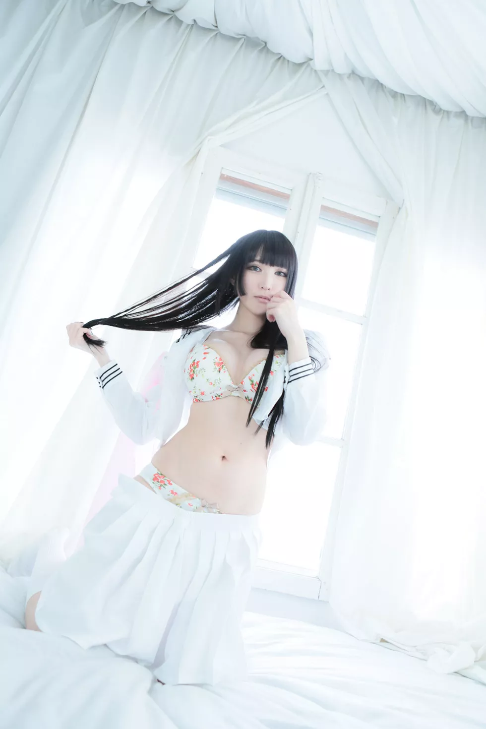 Xgyw.Org_[Cosplay精选]COS正片《泡沫的花》图集长发美少女清新写真200P