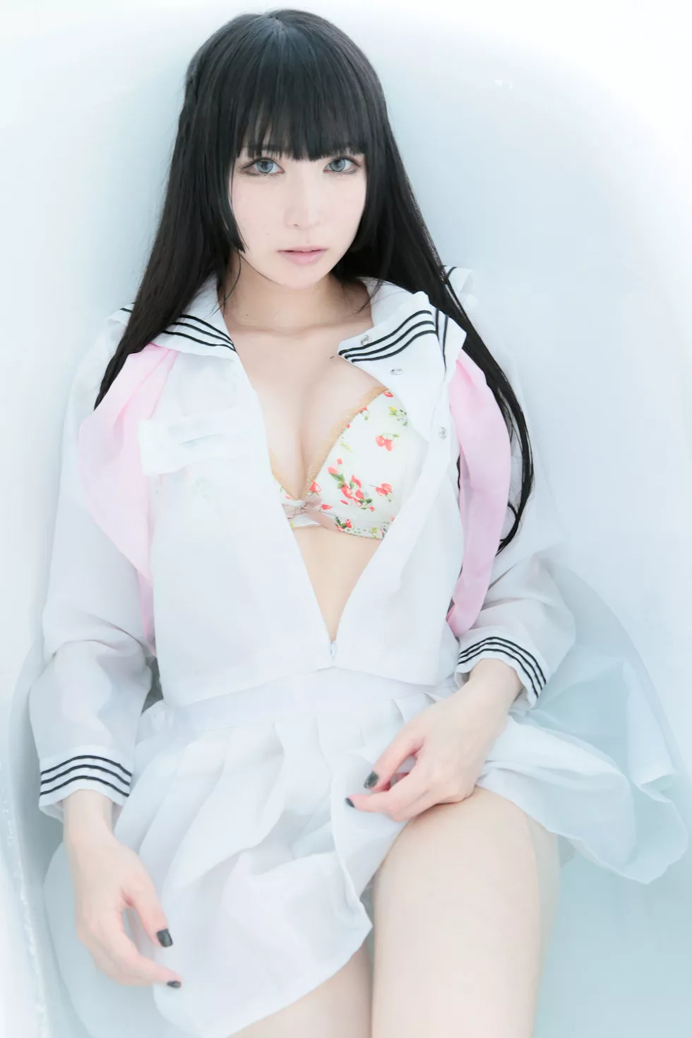 Xgyw.Org_[Cosplay精选]COS正片《泡沫的花》图集长发美少女清新写真200P