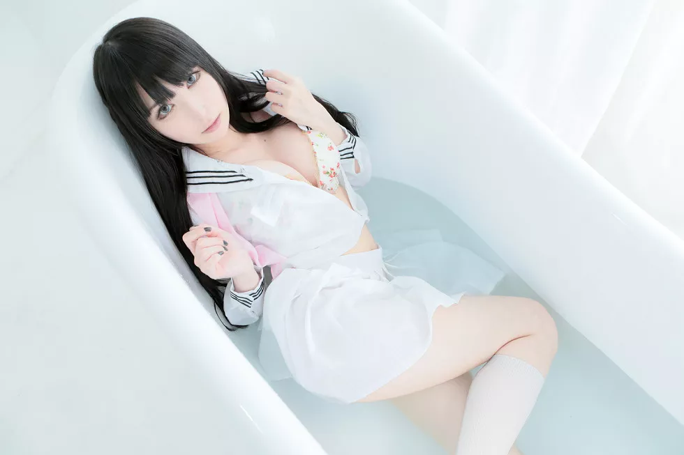 Xgyw.Org_[Cosplay精选]COS正片《泡沫的花》图集长发美少女清新写真200P