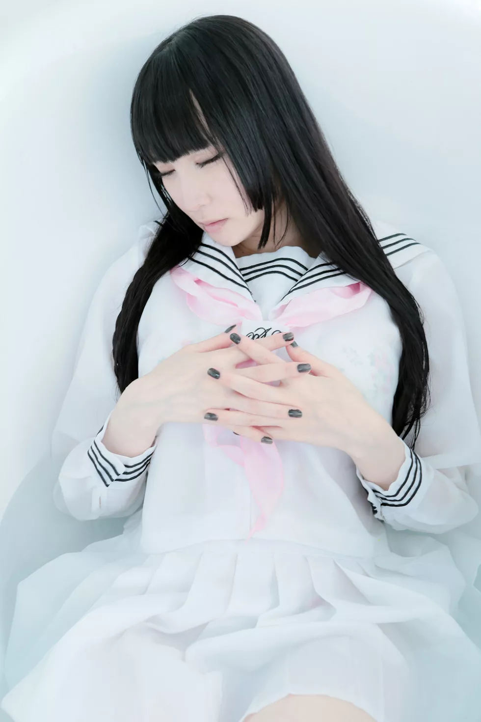 Xgyw.Org_[Cosplay精选]COS正片《泡沫的花》图集长发美少女清新写真200P