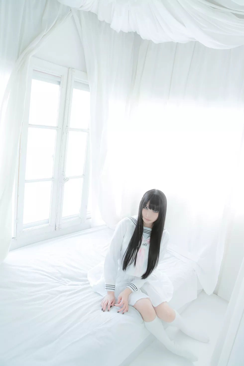 Xgyw.Org_[Cosplay精选]COS正片《泡沫的花》图集长发美少女清新写真200P