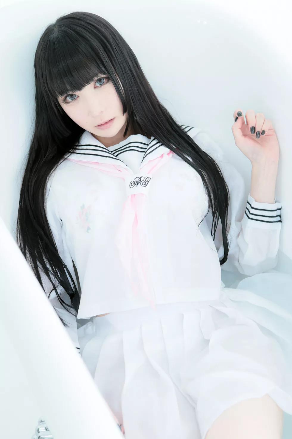 Xgyw.Org_[Cosplay精选]COS正片《泡沫的花》图集长发美少女清新写真200P