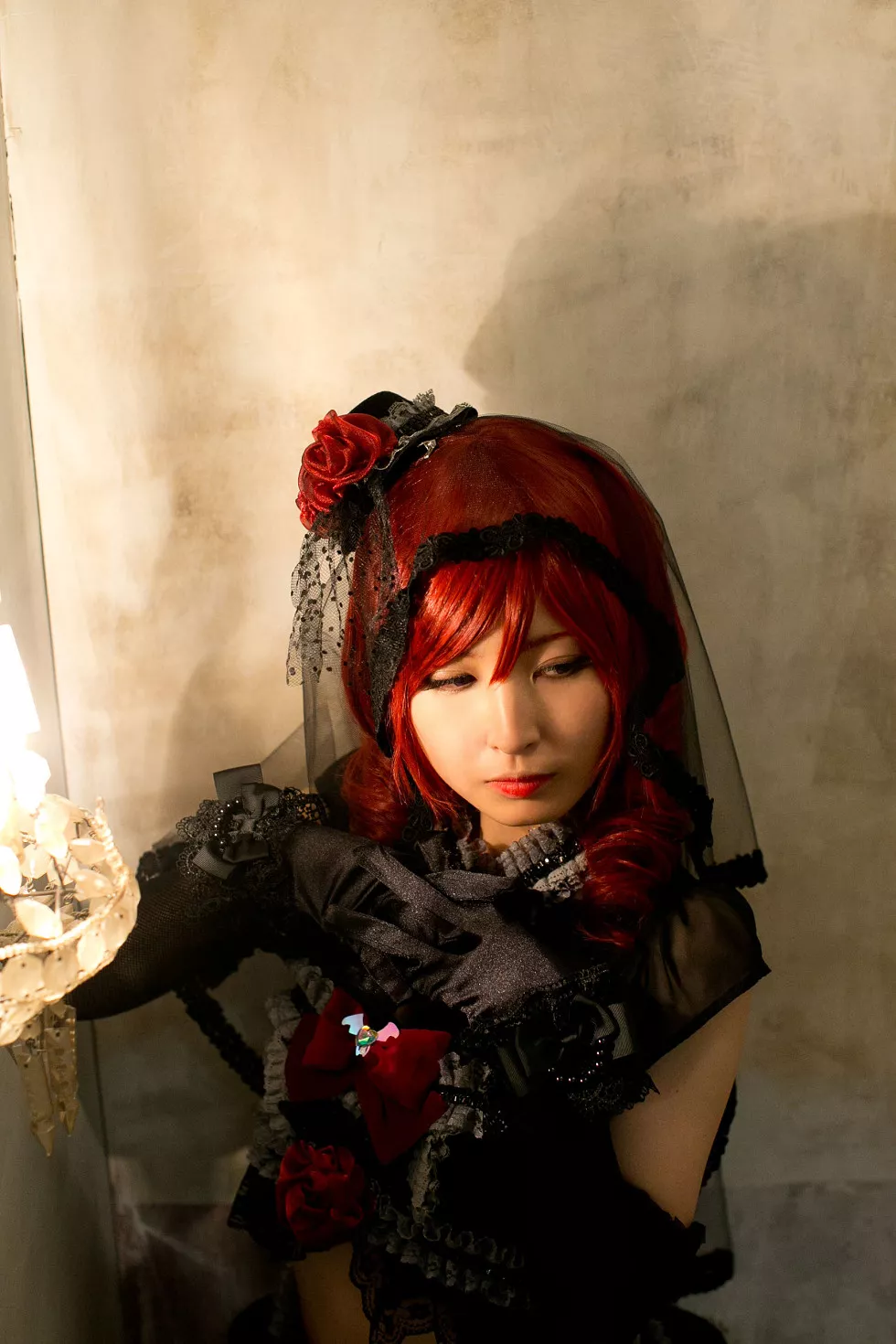 Xgyw.Org_[Cosplay精选]Cosplay正片《Lanthanum》美少女蕾丝渔网丝袜性感写真100P