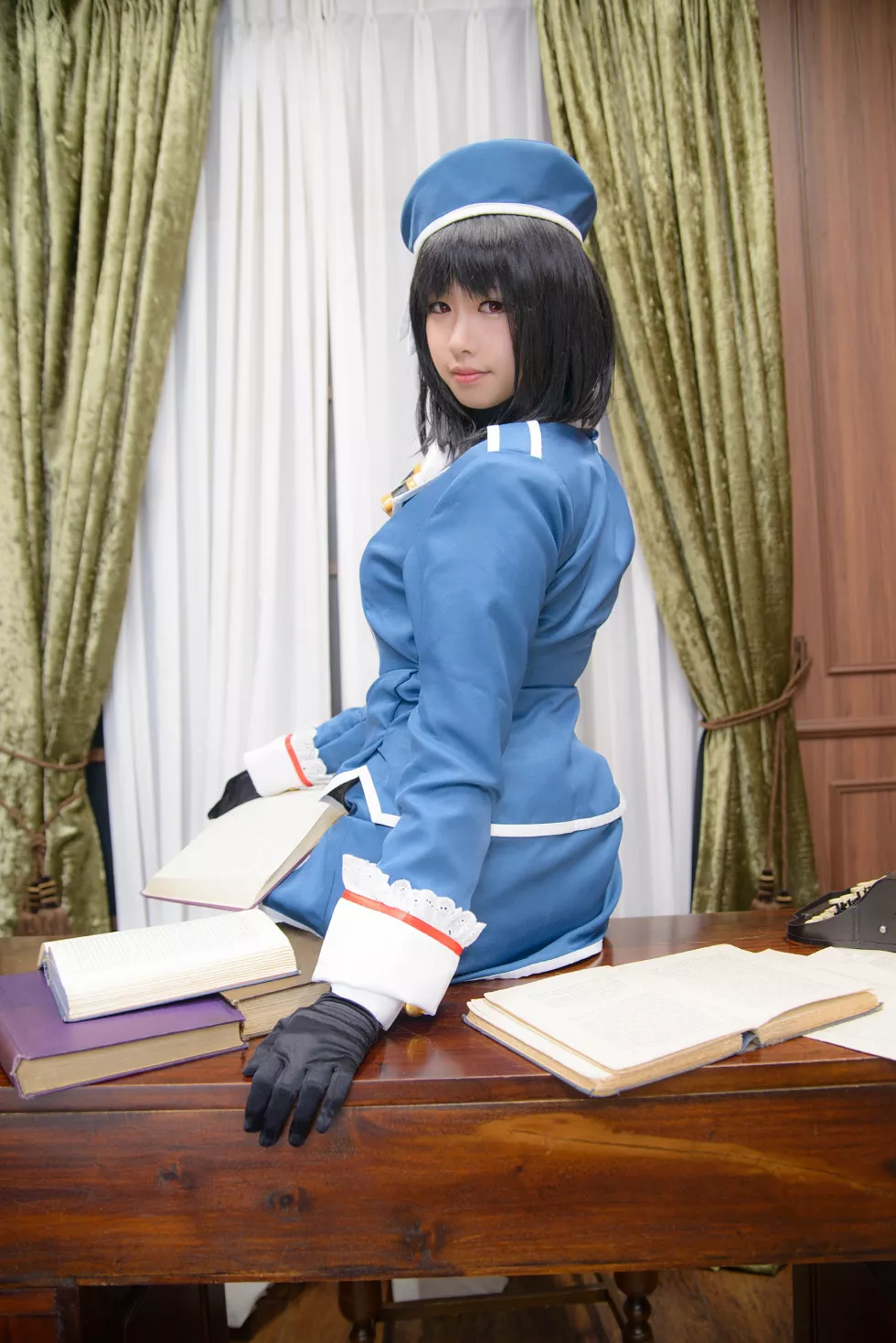 Xgyw.Org_[Cosplay精选]COS正片《重巡高雄》图集美少女性感内衣写真150P