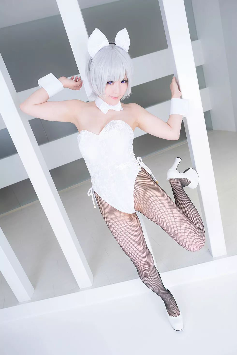 Xgyw.Org_[Cosplay精选]COS正片《樱花妹》图集4个系列黑网兔女郎诱惑写真312P