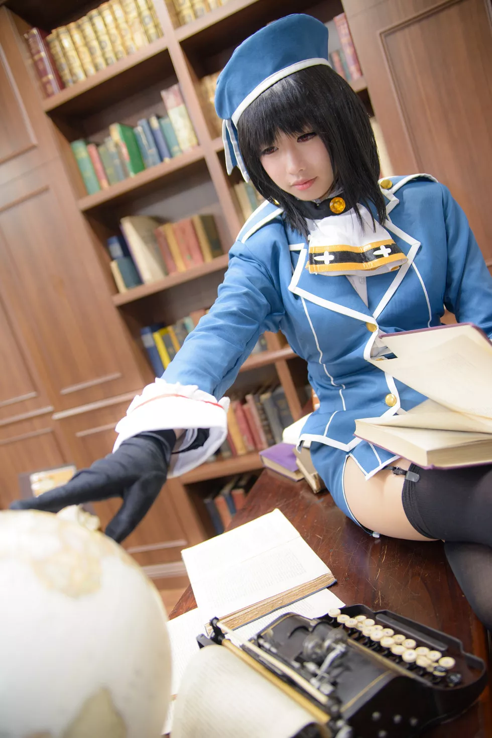 Xgyw.Org_[Cosplay精选]COS正片《重巡高雄》图集美少女性感内衣写真150P