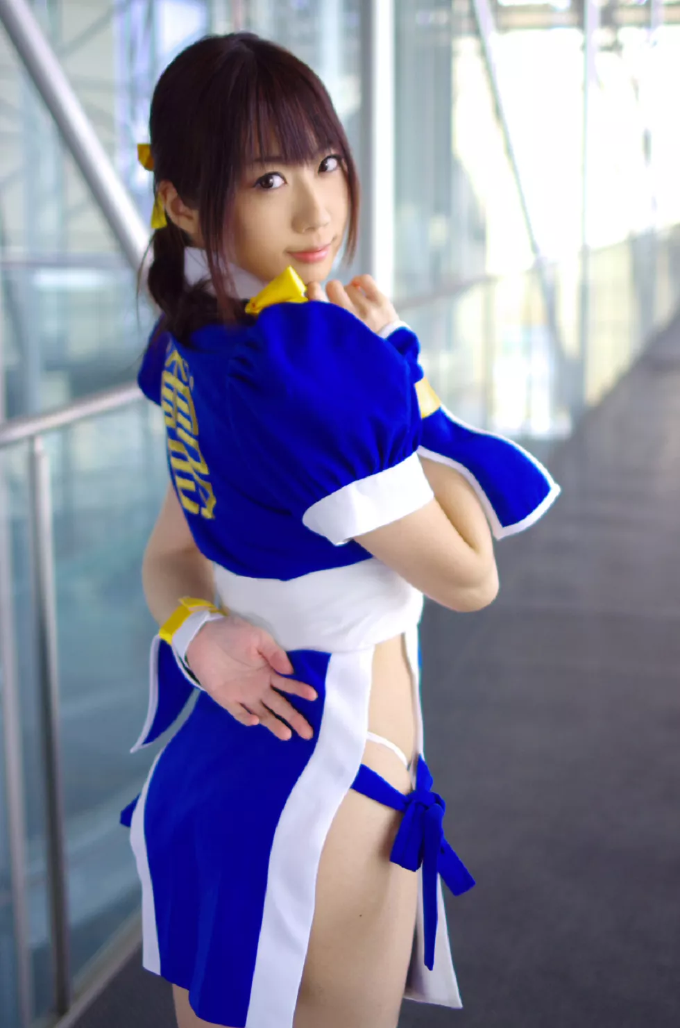 Xgyw.Org_[Cosplay精选]COS正片《霞浪漫》美女武士的白丝美腿性感写真337P