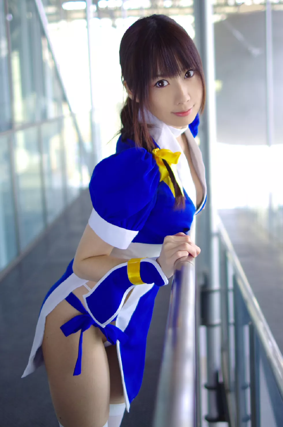 Xgyw.Org_[Cosplay精选]COS正片《霞浪漫》美女武士的白丝美腿性感写真337P