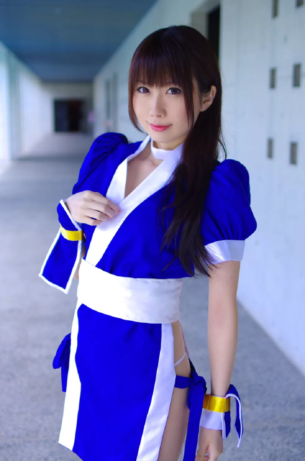 Xgyw.Org_[Cosplay精选]COS正片《霞浪漫》美女武士的白丝美腿性感写真337P