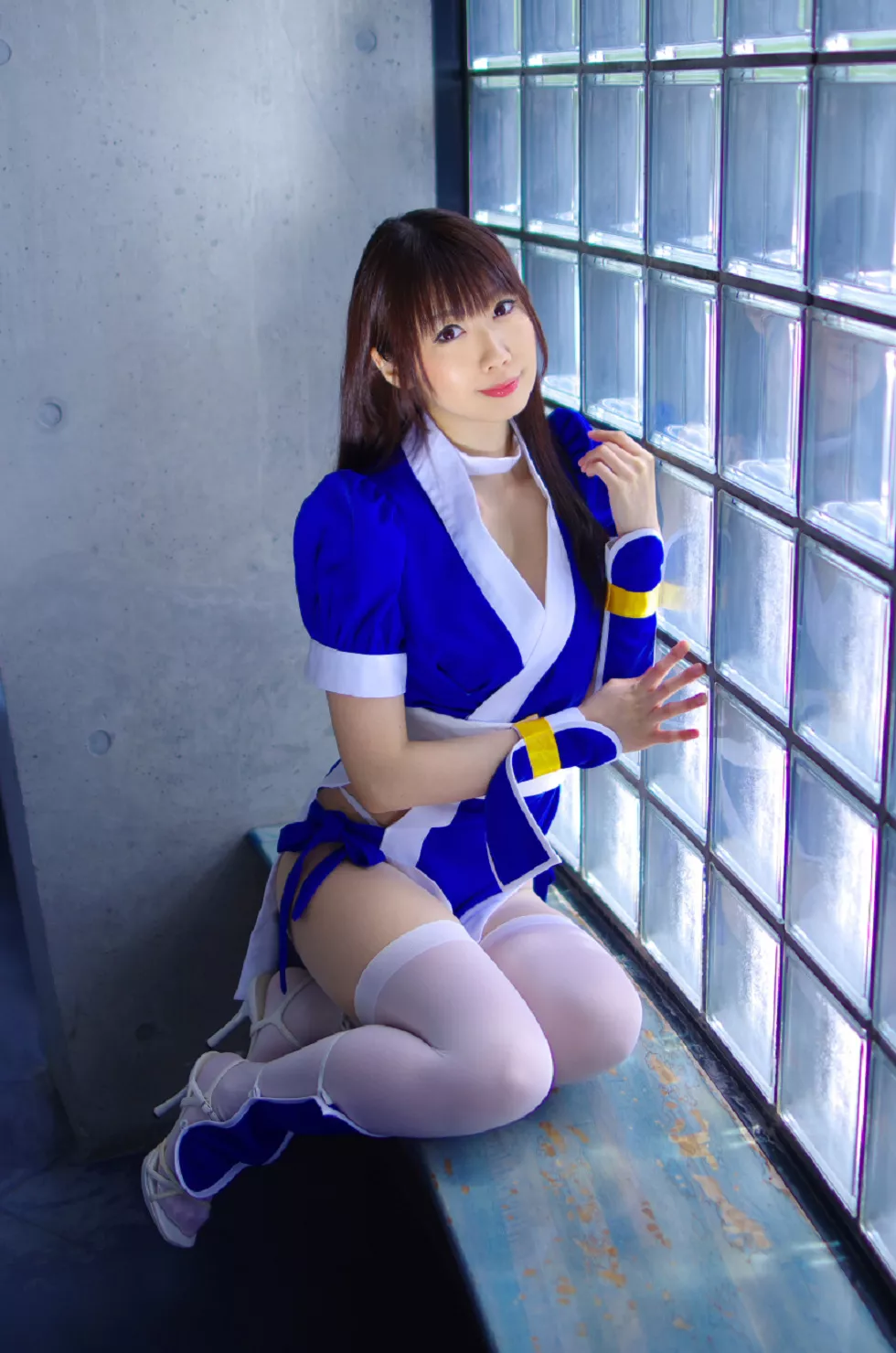 Xgyw.Org_[Cosplay精选]COS正片《霞浪漫》美女武士的白丝美腿性感写真337P