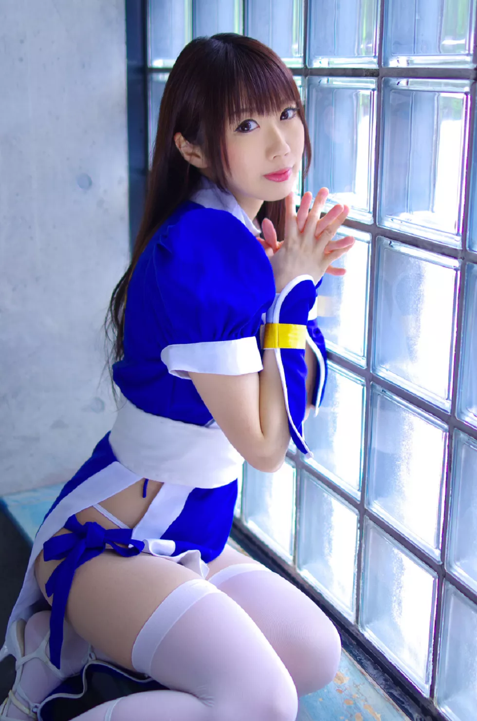 Xgyw.Org_[Cosplay精选]COS正片《霞浪漫》美女武士的白丝美腿性感写真337P