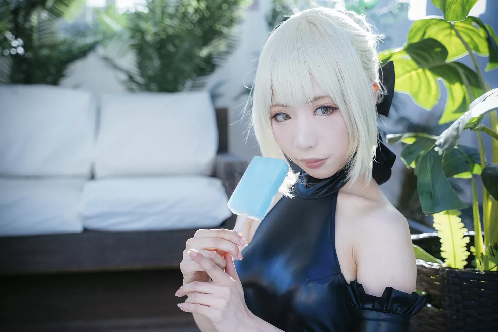 Xgyw.Org_[Cosplay精选]《HeartBreak Morgan》吃雪糕的紧身衣妹子性感写真243P