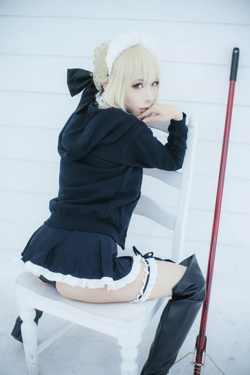 Xgyw.Org_[Cosplay精选]《HeartBreak Morgan》吃雪糕的紧身衣妹子性感写真243P