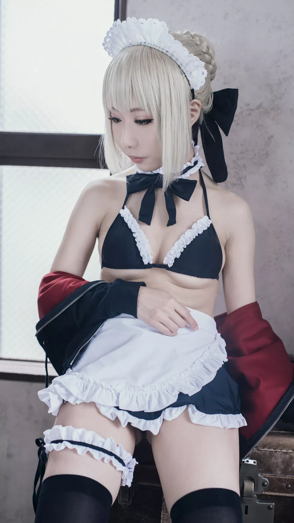 Xgyw.Org_[Cosplay精选]《HeartBreak Morgan》吃雪糕的紧身衣妹子性感写真243P