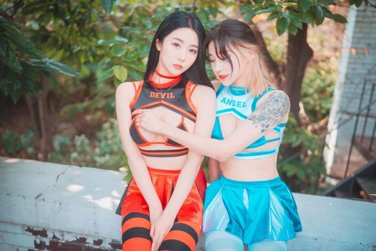 Xgyw.Org_[DJAWA]No.075_模特Bomi & Taeri_Devil 666 & Angel 777主题秀完美身材诱惑写真81P