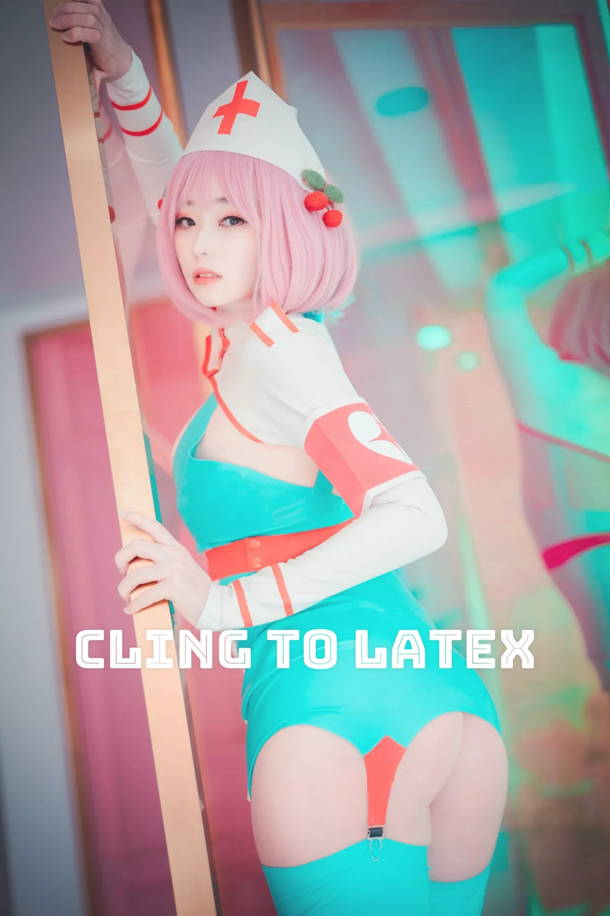 Xgyw.Org_[DJAWA]No.073_模特BamBi_Cling To Latex主题私房性感护士装露完美身材诱惑写真46P