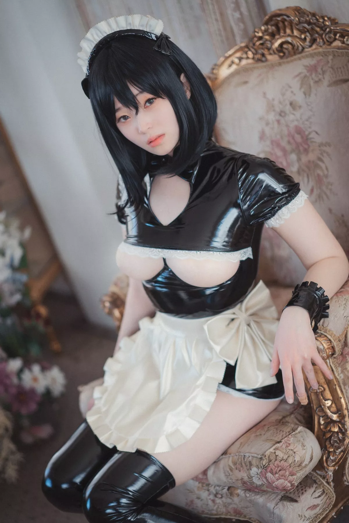 Xgyw.Org_[DJAWA]No.077_BamBi_Femme de Chambre en Latex主题皮质服饰秀丰满身材诱惑写真67P