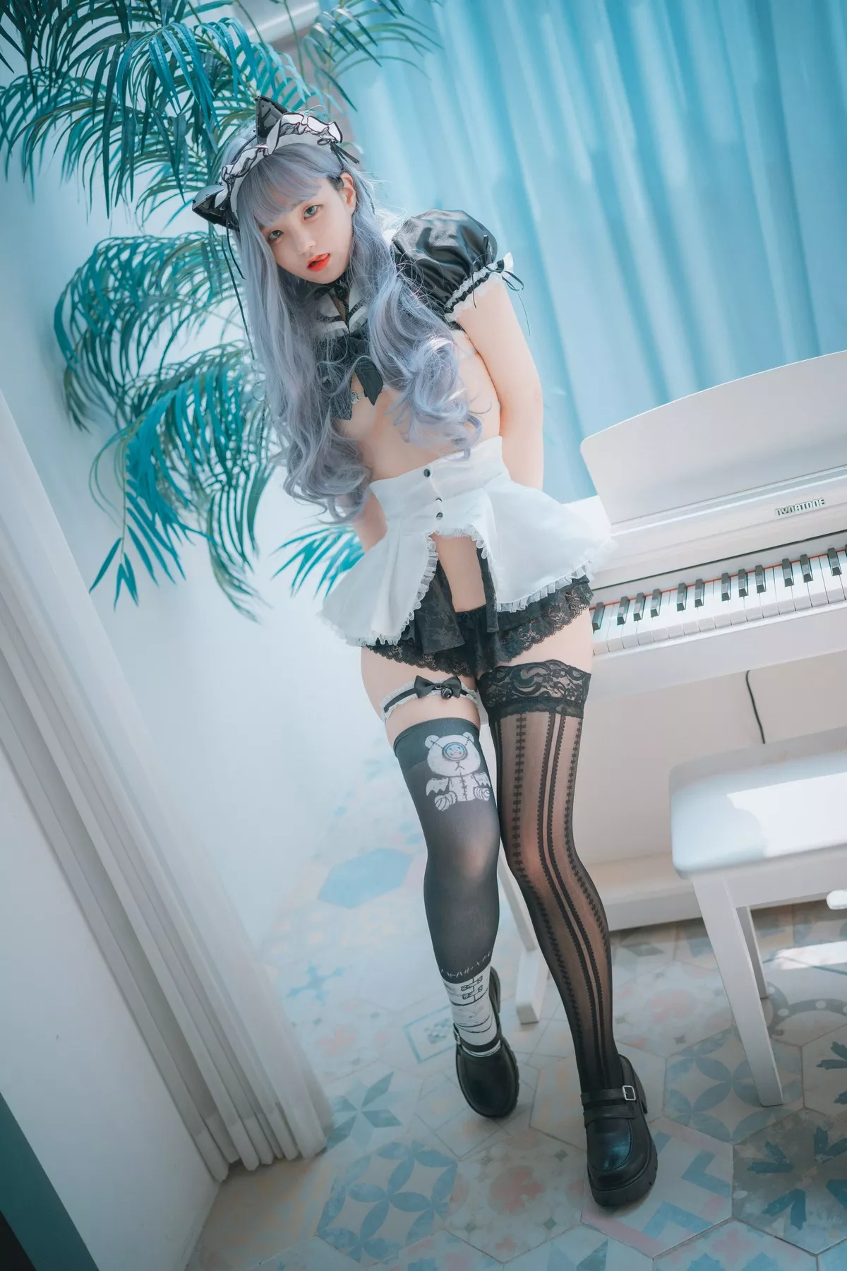 Xgyw.Org_[DJAWA]No.167_模特Jenny_Maid Mansion主题性感女仆装半脱露三点式内衣诱惑写真202P