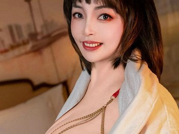 XiuRen第9936期_模特油田溪溪新婚夜主题性感红色情趣内衣秀丰乳肥臀诱惑写真76P